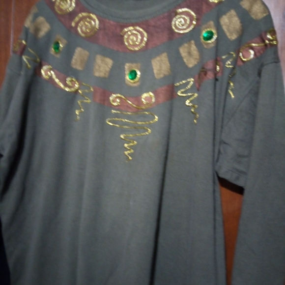 2 women's XL 80's Shirts, - Picture 2 of 6